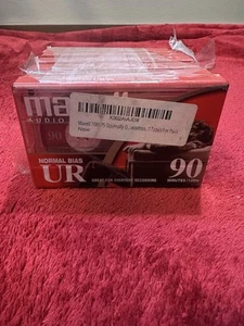 Maxell 90 mins recorded cassettes, brand new, broken seal  7 cassettes - Picture 1 of 6