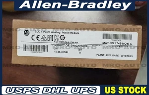 New 1746-NO4I SLC 500 Series A Output Module 1746NO4I AB. 24V DC - Picture 1 of 1