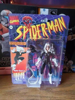 Marvel Legends Retro Card  Black Cat  Brand New/Unopened - Image 1 of 4