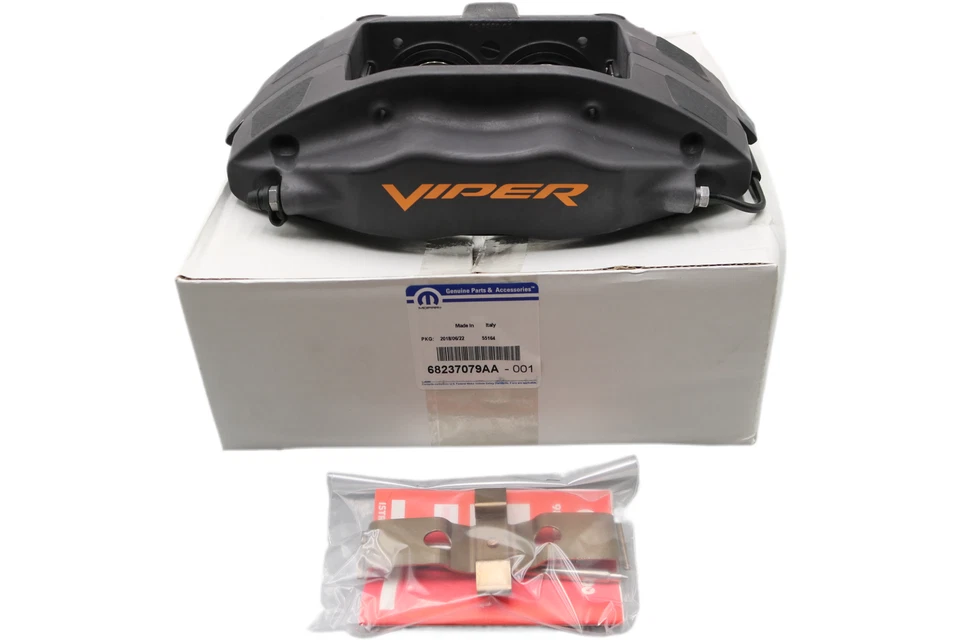 68237079AA PINZA DE FRENO DELANTERA IZQUIERDA DODGE VIPER 2014-2017 NUEVA OEM ACR GTS GTC Foto 1 de 4