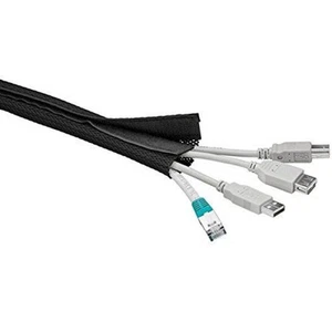 Kabelnetzwerkmanagement Flexible Kabeltülle Kabelmanagementhülle - Bild 1 von 2