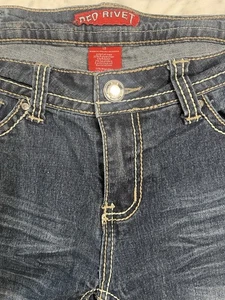 Damen Jeans Gr. 18 Rot. " Samt. 2212 - Bild 1 von 1