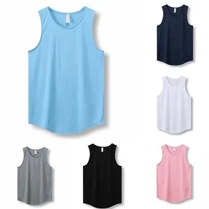 Trendy Sleeveless Muscle Tank Tops for Men Breathable and Quick Dry - Picture 1 of 19