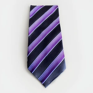 Gucci Krawatten für Herren Lavendel & Schwarz 100% Seide Handmade In Italy - Bild 1 von 5