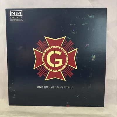 Nine Inch Nails NIN - Capital G - 9” Vinyl Single Rare Limited Edition Mint - Image 1 of 4