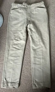 Pantalones de sarga de caballería vintage Bladen Breeches beige para hombre talla no declarada - Imagen 1 de 7