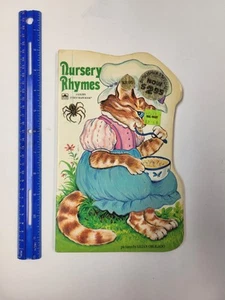 Nursery Rhymes. A Golden Sturdy Shape Book. Western Publishing Vintage 1980 - Picture 1 of 7