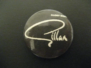 Gillan-Glory Road-Deep Purple-Black Sabbath-Pin Badge Button-80's Vintage-Rare - Picture 1 of 1
