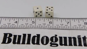 1973 Backgammon Acey-Deucy Board Game Dice Part Only Acey-Deucey - Picture 1 of 2