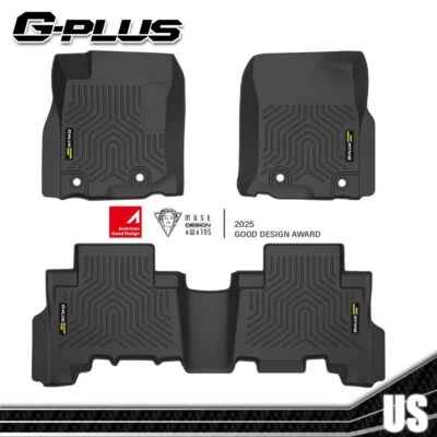3D Floor Mats Liners TPE All Weather Fit For 2014-23 Toyota 4runner Lexus Gx460 Foto 1 de 4