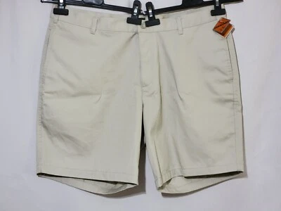 PANTALONES CORTOS CHINOS PLISADOS DOCKER'S STAIN DEFENDER VINTAGE NUEVOS CON ETIQUETAS TALLA 40 BEIGE Foto 1 de 4