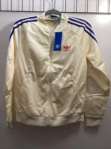 Adidas Originals Embellished Arts SST Track Jacket Beige-Khaki Sz M Sku # 56200 - Picture 1 of 9