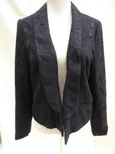 BNWT South black floral lace over lining special occasion jacket Size 16 - Picture 1 of 6