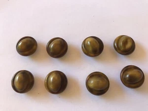 8 boutons anciens Art Déco bakélite diamètre 16 mm réf 39 - Picture 1 of 3