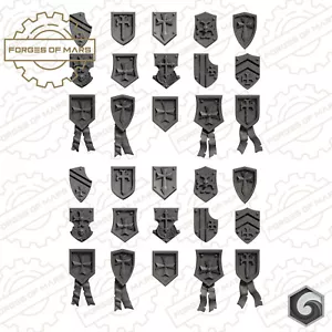 Marines - Templars - Shoulder Shields - Serie #4 (x30) - Bild 1 von 1