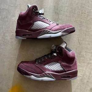Jordan 5 Retro Burgundy (2023) DZ4131-600 Men's 9.5 Basketball Sneakers - Picture 1 of 11