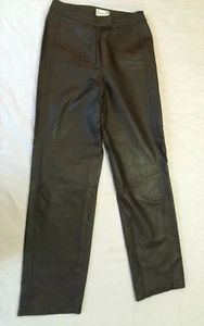 CHADWICKS WOMENS LEATHER PANTS SIZE 8L - Picture 1 of 4