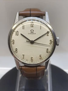Herren Armbanduhr Edelstahl Vintage Handaufzug Omega - Bild 1 von 11