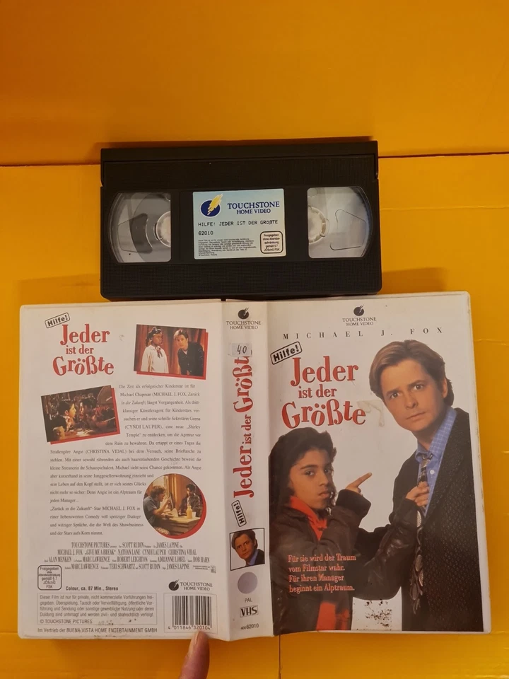 VHS Hilfe jeder ist der Größte mit Michael J.Fox  - Bild 1 von 1