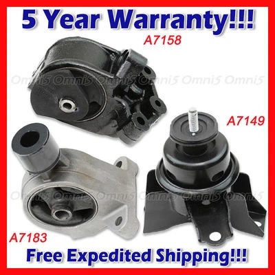 Крепление двигателя и трансмиссии L266 для 06–14 Hyundai Entourage/Kia Sedona 3,5 л 3,8 л 3 шт. - Изображение 1 из 4