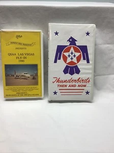 Thunderbirds VHS then and now/QSAA Las Vegas fly in 1990 VHS - Bild 1 von 11