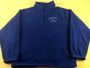 Vintage 90s Mercyhurst College University Lakers Fleece Sweatshirt Herren L Shirt - Bild 1 von 3