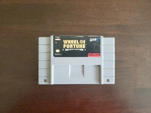 Wheel of Fortune - Deluxe Edition (Super Nintendo Entertainment System, 1993) - Picture 1 of 3