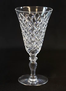 Hawkes Kristall DELFTER DIAMANT Muster 7" Wasserkelch (EVT) - Bild 1 von 13