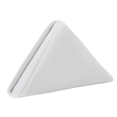 YCC Linens 20" Square Premium Polyester Cloth Dinner Napkins Restaurant Quality - Image 1 of 4