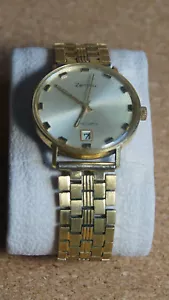 ZentRa Armbanduhr Automatic Aufzugautomatik,Datum, 60er Jahre , vergoldet - Bild 1 von 7