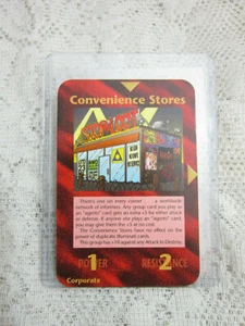 CONVENIENCE STORES - ASSASSINS PROMO ILLUMINATI INWO Card Game New World Order - Picture 1 of 2
