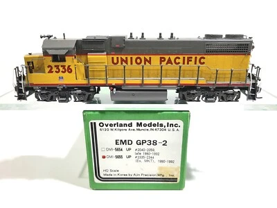 Overland OMI UP EMD GP38-2 Union Pacific #2336 HO Brass Model #5655 CP - Image 1 of 4