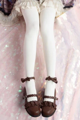 Sweet Lolita Japanese Mori Girls Womens Tights Socks Pantyhose Long Stockings - Image 1 of 4