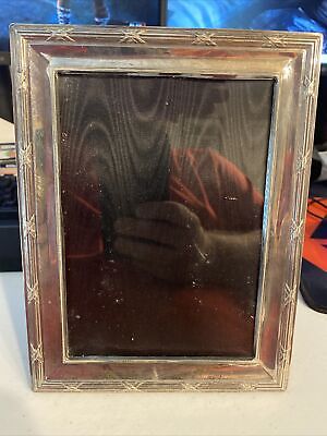 Sterling Silver Signed Jr 925 5x7 Picture Frame  • 16.47£