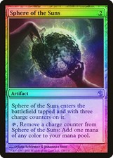 Sphere of the Suns FOIL Mirrodin Besieged NM Artifact Uncommon CARD ABUGames