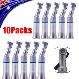 10x Dental Contra Angle Handpiece E-Type Latch Slow Low Speed Air Motor NSK Type - Picture 1 of 5