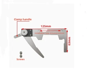 1pc Microscope Specimen Holder Double Mechanical Stage Mobile Stage Parts - Picture 1 of 5