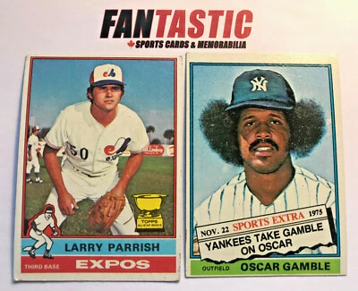 1976 Topps Baseball Card YOU PICK - #1 to 250 Finish Your Team Set! - Image 1 of 4