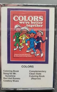 Colors we're Better Together Jerry Estes, Greg Holder NEW Sealed Cassette Tape - Picture 1 of 6