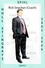 2005-06 UK British Elite Hull Stingrays #2 Rick Strachan
