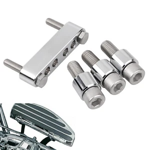 Floorboard 3/4'' Extension Kit Driver Outward Spacer For Harley Touring 83-08 - Picture 1 of 11