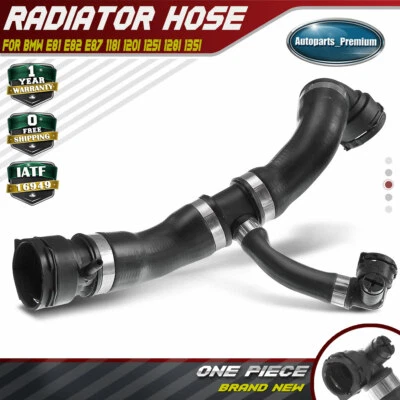 Tubo de manguera de agua del radiador de refrigeración para BMW E81 E87 E82 116i 118i 120i 17127525023 Foto 1 de 4