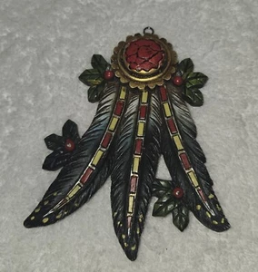 Native American Feather Christmas Ornament - Bild 1 von 5