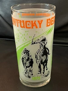 1972 Offizielles Kentucky Derby neuwertig Julep Glas Churchill Downs Louisville KY - Bild 1 von 7