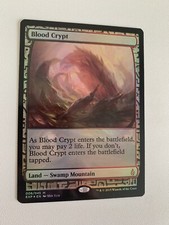MTG Blood Crypt Masterpiece Series Zendikar Expeditions Foil
