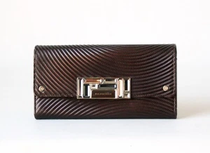 Geldbörse Balenciaga braun geprägtes Leder - Bild 1 von 16