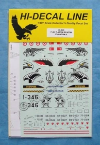 Hi-Decal 1/48 McDonnell Douglas F-4E Phantom II Turkish Air Force Decal - Picture 1 of 5