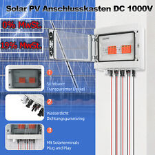 Solar Anschlusskasten Überspannungsschutz PV Photovoltaik Trennschalter DC1000V