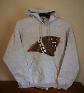 Cat Creature - Cartoon Like Figur Of Chewy - Hoodie Sweatshirt, Large, grau - Bild 1 von 4