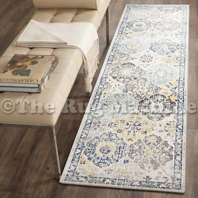 FORTUNA COLOURFUL FLORAL ANTIQUE STYLE TRADITIONAL RUG RUNNER 80x400cm **NEW** - Image 1 of 4